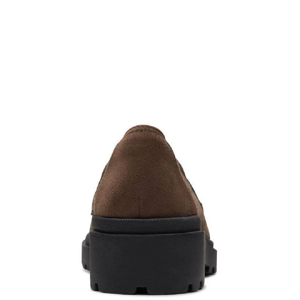 CLARKS</br>Clarks CALLA EASE Γυναικεία Μοκασίνια Χακί Suede