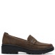 CLARKS</br>Clarks CALLA EASE Γυναικεία Μοκασίνια Χακί Suede