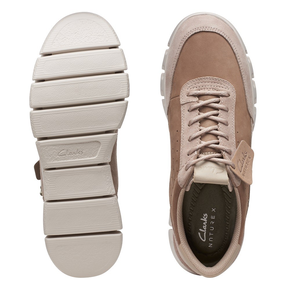 CLARKS</br>Ανδρικά Sneakers Πούρο Δέρμα/Suede NATURE X ONE Clarks CLARKS</br>Ανδρικά Sneakers Πούρο Δέρμα/Suede NATURE X ONE Clarks