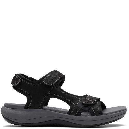 Clarks MIRA BAY Γυναικεία Σανδάλια Μαύρο