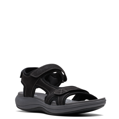 Clarks MIRA BAY Γυναικεία Σανδάλια Μαύρο