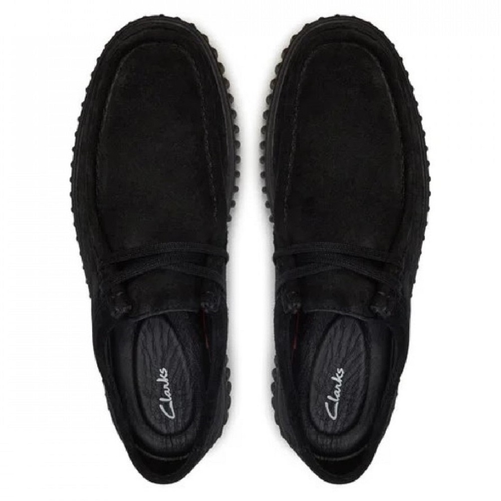 CLARKS</br>Clarks TORHILL LO Ανδρικά Δετά Παπούτσια Μαύρο Suede CLARKS</br>Clarks TORHILL LO Ανδρικά Δετά Παπούτσια Μαύρο Suede
