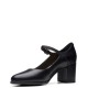 CLARKS</br>Γυναικείες Γόβες Μαύρο Δέρμα FREVA55 STRAP Clarks CLARKS</br>Γυναικείες Γόβες Μαύρο Δέρμα FREVA55 STRAP Clarks