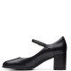 CLARKS</br>Γυναικείες Γόβες Μαύρο Δέρμα FREVA55 STRAP Clarks CLARKS</br>Γυναικείες Γόβες Μαύρο Δέρμα FREVA55 STRAP Clarks