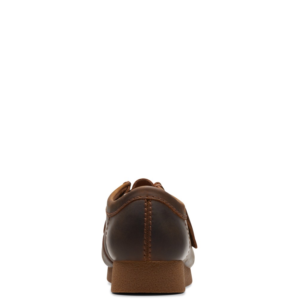 CLARKS</br>Ανδρικά Δετά Παπούτσια Καφέ Δέρμα WALLABEE EVO Clarks CLARKS</br>Ανδρικά Δετά Παπούτσια Καφέ Δέρμα WALLABEE EVO Clarks