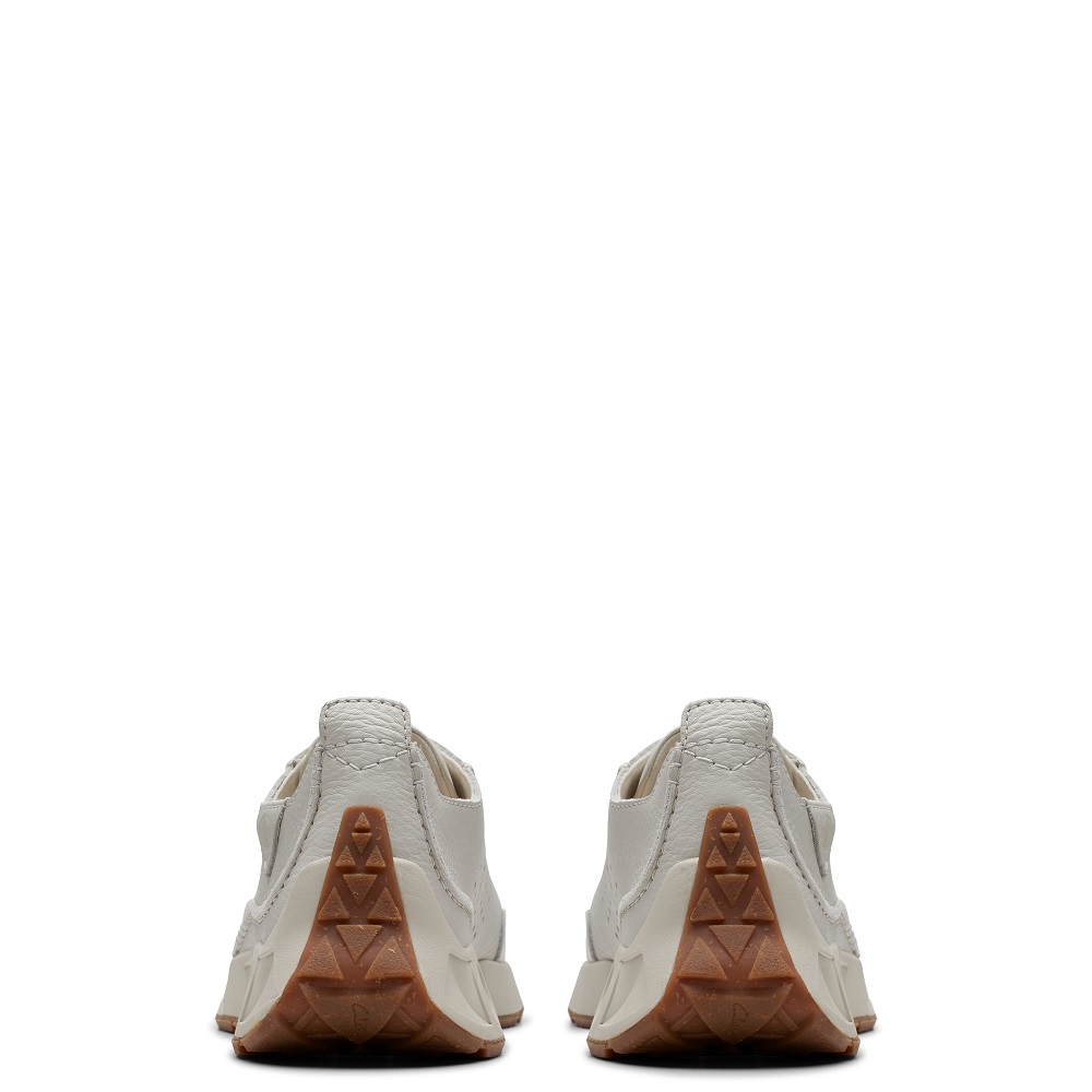 CLARKS</br>Ανδρικά Sneakers Λευκό Δέρμα CRAFT SPEED Clarks CLARKS</br>Ανδρικά Sneakers Λευκό Δέρμα CRAFT SPEED Clarks