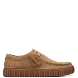 Ανδρικά Δετά Παπούτσια Μπεζ Suede TORHILL LO Clarks 