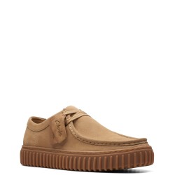 Ανδρικά Δετά Παπούτσια Μπεζ Suede TORHILL LO Clarks 