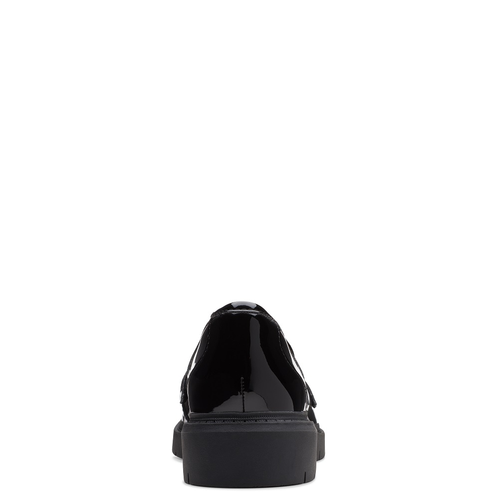 CLARKS</br>Clarks WESTLYNN AYLA Γυναικεία Μοκασίνια Μαύρο Λουστρίνι CLARKS</br>Clarks WESTLYNN AYLA Γυναικεία Μοκασίνια Μαύρο Λουστρίνι
