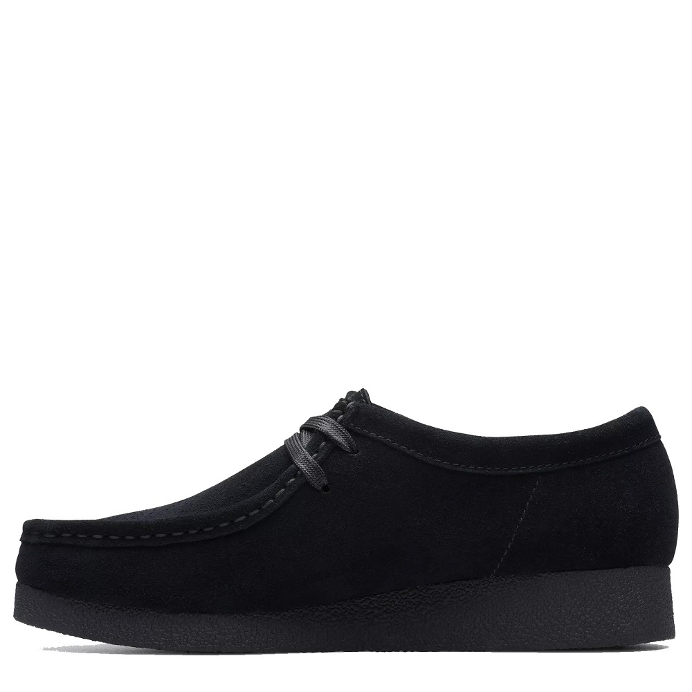 CLARKS</br>Clarks WALLABEE EVO SH Γυναικεία Casual Παπούτσια Μαύρο Suede CLARKS</br>Clarks WALLABEE EVO SH Γυναικεία Casual Παπούτσια Μαύρο Suede