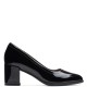 CLARKS</br>Γυναικείες Γόβες Μαύρο Λουστρίνι FREVA55 COURT Clarks CLARKS</br>Γυναικείες Γόβες Μαύρο Λουστρίνι FREVA55 COURT Clarks