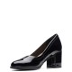 CLARKS</br>Γυναικείες Γόβες Μαύρο Λουστρίνι FREVA55 COURT Clarks CLARKS</br>Γυναικείες Γόβες Μαύρο Λουστρίνι FREVA55 COURT Clarks