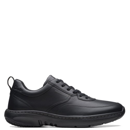 Clarks CLARKSPRO LACE Ανδρικά Sneakers Μαύρο Δέρμα Clarks CLARKSPRO LACE Ανδρικά Sneakers Μαύρο Δέρμα