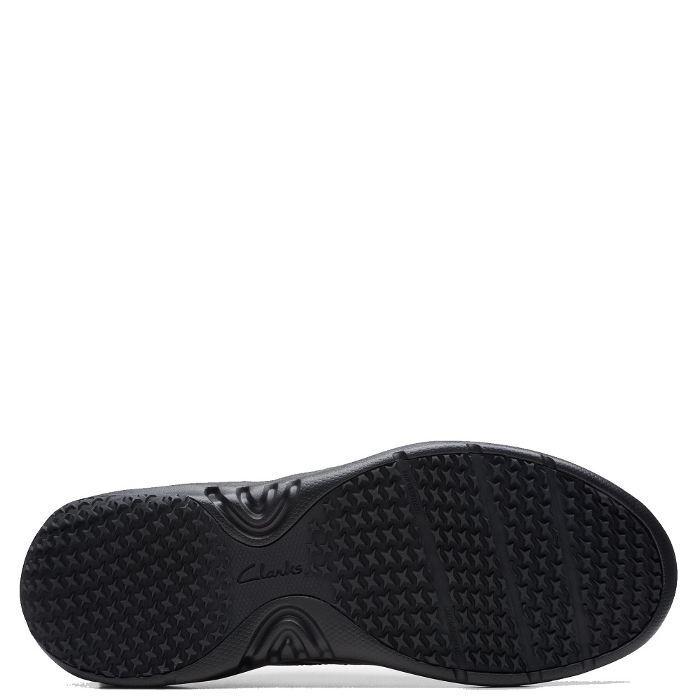 CLARKS</br>Clarks CLARKSPRO LACE Ανδρικά Sneakers Μαύρο Δέρμα CLARKS</br>Clarks CLARKSPRO LACE Ανδρικά Sneakers Μαύρο Δέρμα