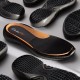 CLARKS</br>Clarks CLARKSPRO STEP Ανδρικά Παντοφλέ Παπούτσια Μαύρο Δέρμα CLARKS</br>Clarks CLARKSPRO STEP Ανδρικά Παντοφλέ Παπούτσια Μαύρο Δέρμα