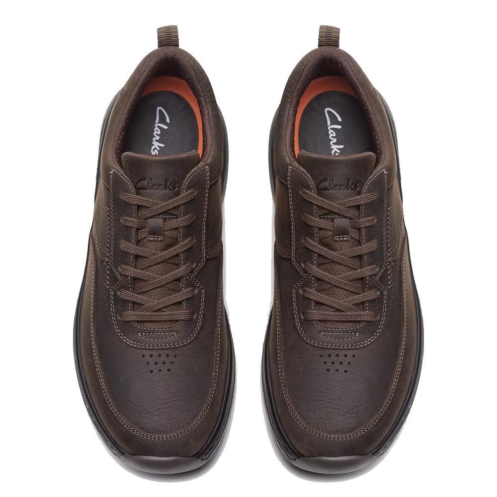 CLARKS</br>Clarks CLARKSPRO LACE Ανδρικά Sneakers Καφέ Δέρμα CLARKS</br>Clarks CLARKSPRO LACE Ανδρικά Sneakers Καφέ Δέρμα