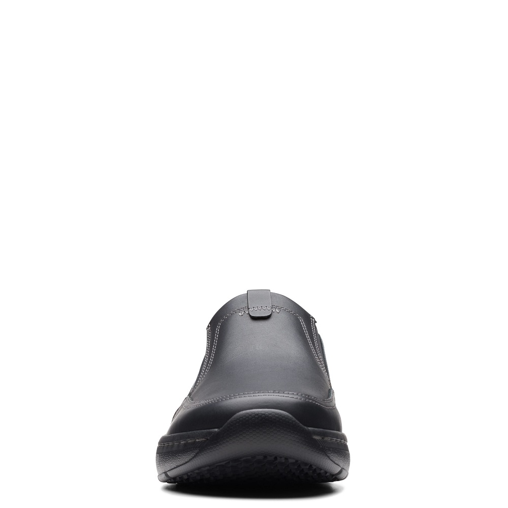 CLARKS</br>Clarks CLARKSPRO STEP Ανδρικά Παντοφλέ Παπούτσια Μαύρο Δέρμα CLARKS</br>Clarks CLARKSPRO STEP Ανδρικά Παντοφλέ Παπούτσια Μαύρο Δέρμα