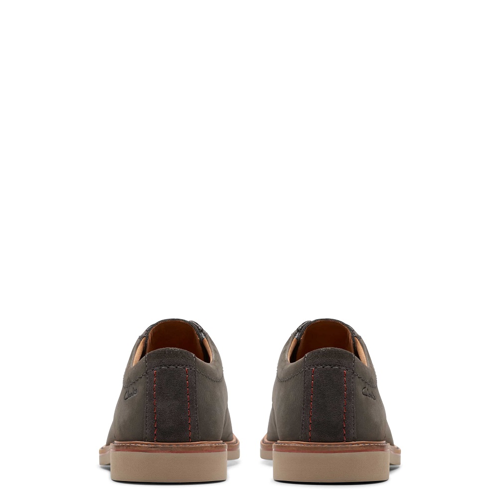 CLARKS</br>Ανδρικά Δετά Παπούτσια Γκρι Δέρμα Nubuck ATTICUS LT LACE Clarks CLARKS</br>Ανδρικά Δετά Παπούτσια Γκρι Δέρμα Nubuck ATTICUS LT LACE Clarks