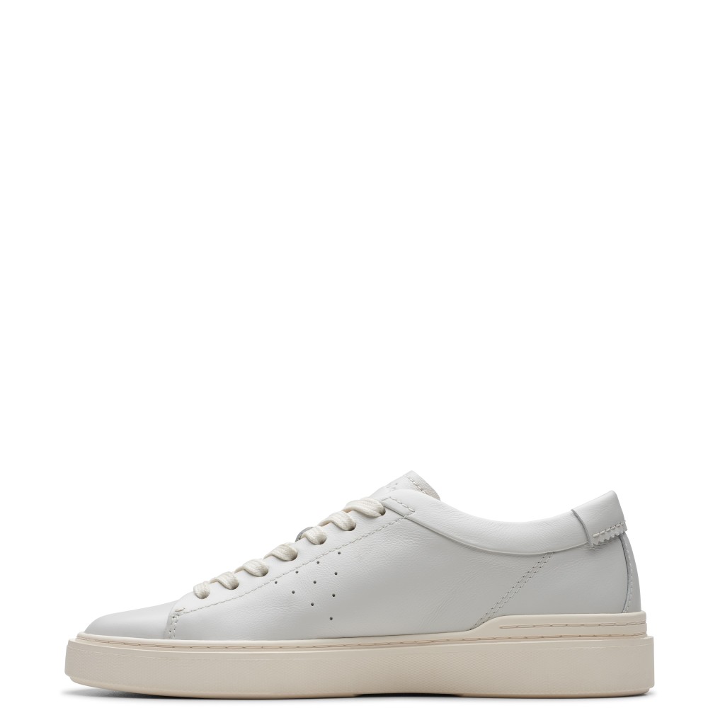 CLARKS</br>Ανδρικά Sneakers Λευκό Δέρμα CRAFT SWIFT Clarks CLARKS</br>Ανδρικά Sneakers Λευκό Δέρμα CRAFT SWIFT Clarks