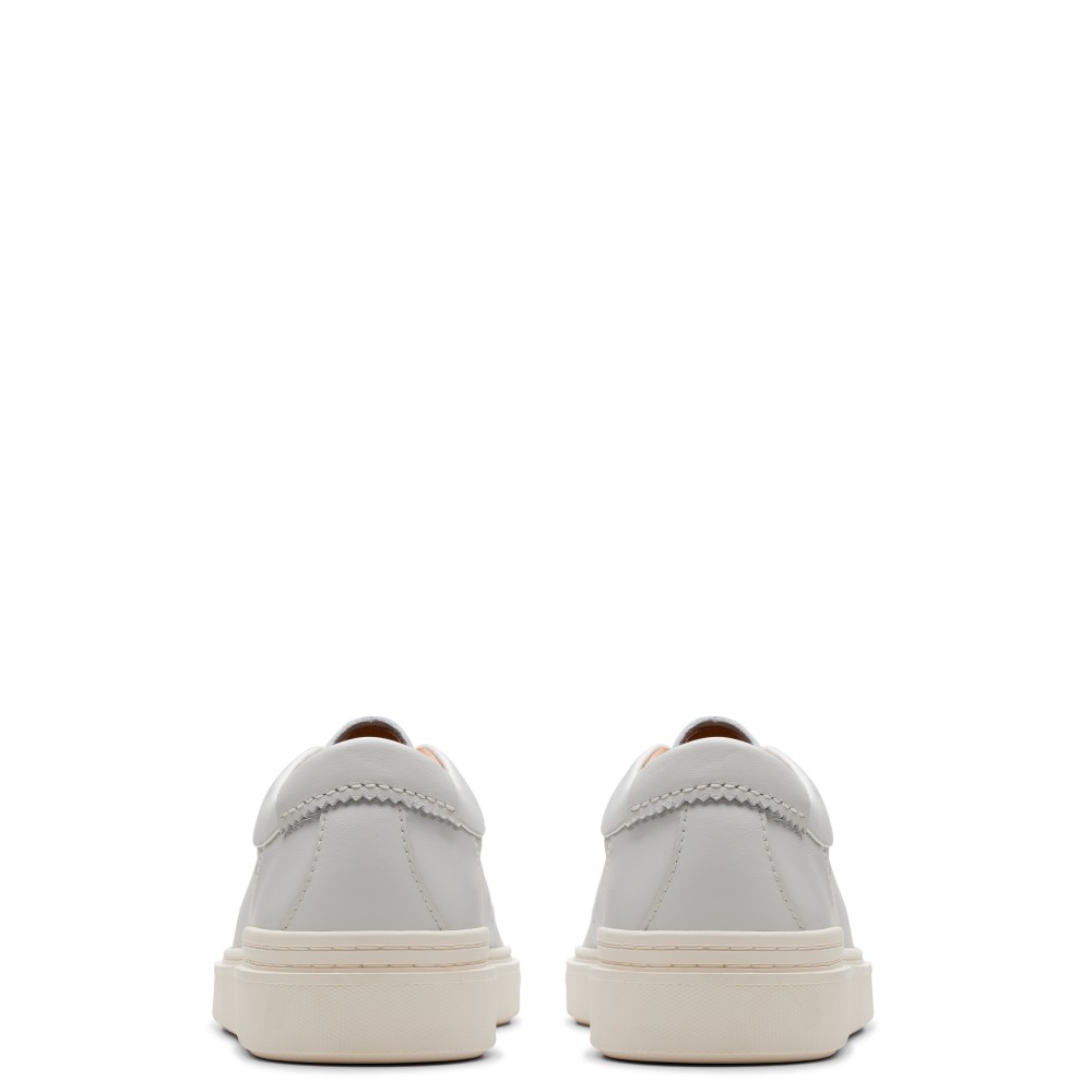 CLARKS</br>Ανδρικά Sneakers Λευκό Δέρμα CRAFT SWIFT Clarks CLARKS</br>Ανδρικά Sneakers Λευκό Δέρμα CRAFT SWIFT Clarks
