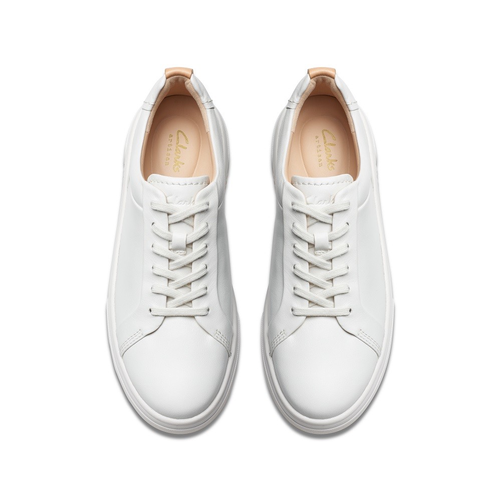 CLARKS</br>Γυναικεία Sneakers Εκρού HOLLYHOCK WALK Clarks CLARKS</br>Γυναικεία Sneakers Εκρού HOLLYHOCK WALK Clarks