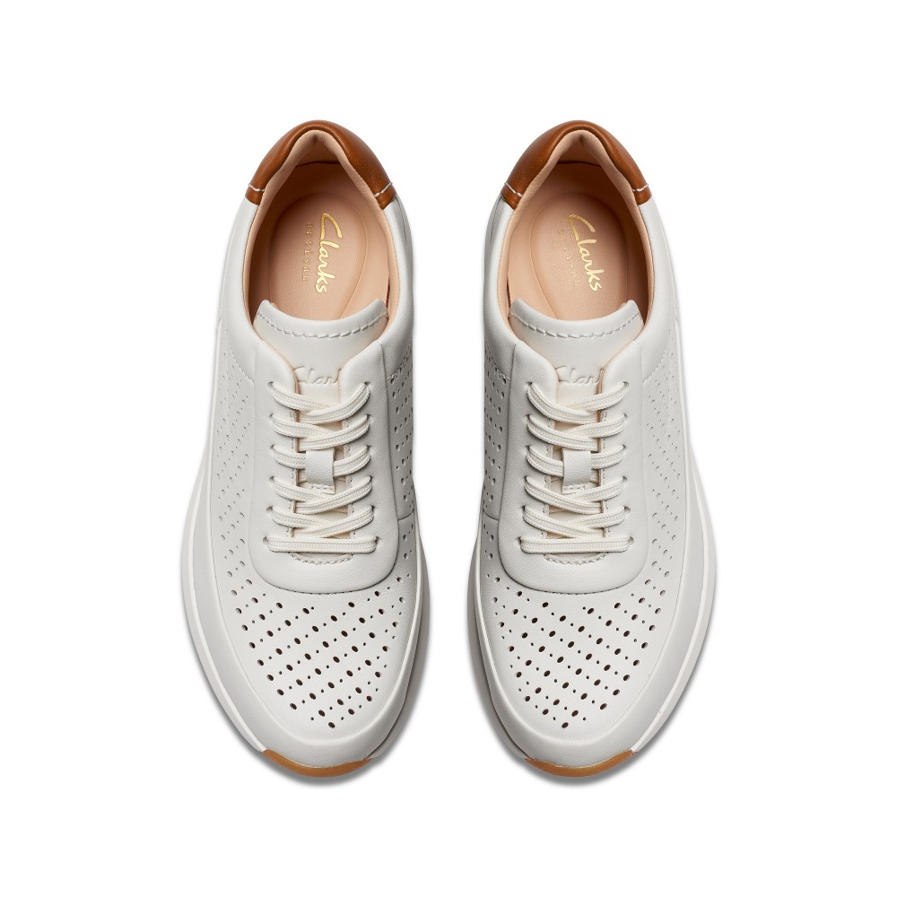 CLARKS</br>Γυναικεία Sneakers Εκρού TIVOLI GRACE Clarks CLARKS</br>Γυναικεία Sneakers Εκρού TIVOLI GRACE Clarks