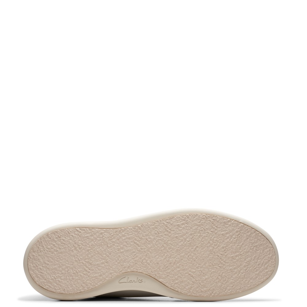 CLARKS</br>Ανδρικά Sneakers Λευκό Δέρμα Nubuck COURT LITE RUN Clarks CLARKS</br>Ανδρικά Sneakers Λευκό Δέρμα Nubuck COURT LITE RUN Clarks