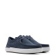 CLARKS</br>Ανδρικά Δετά Παπούτσια Μπλε Suede COURT LITE SEAM Clarks CLARKS</br>Ανδρικά Δετά Παπούτσια Μπλε Suede COURT LITE SEAM Clarks