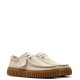 CLARKS</br>Ανδρικά Δετά Παπούτσια Εκρού TORHILL LO Clarks