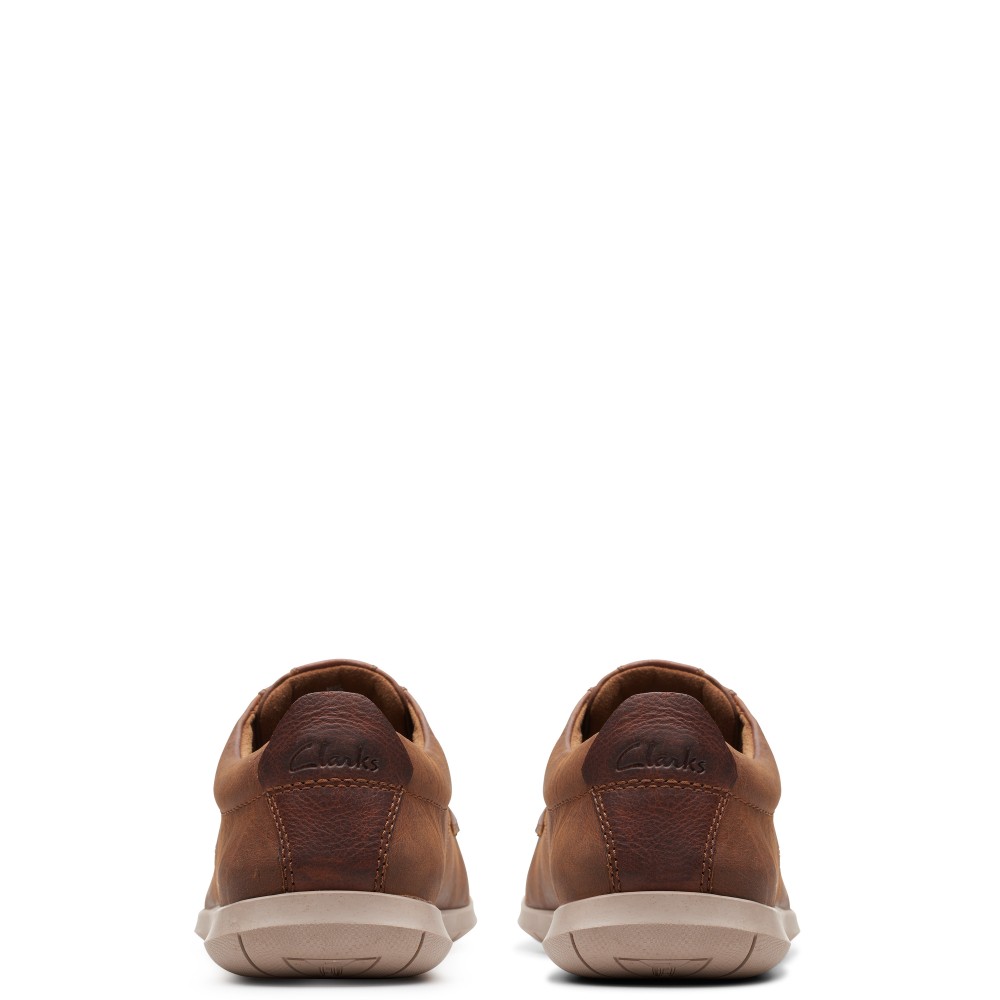CLARKS</br>Ανδρικά Δετά Παπούτσια Ταμπά Δέρμα FLEXWAY LACE Clarks CLARKS</br>Ανδρικά Δετά Παπούτσια Ταμπά Δέρμα FLEXWAY LACE Clarks