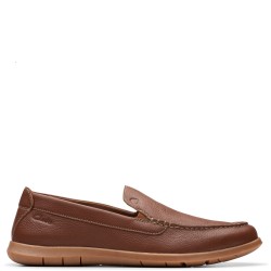 Ανδρικά Μοκασίνια/Loafers Ταμπά Δέρμα FLEXWAY STEP Clarks