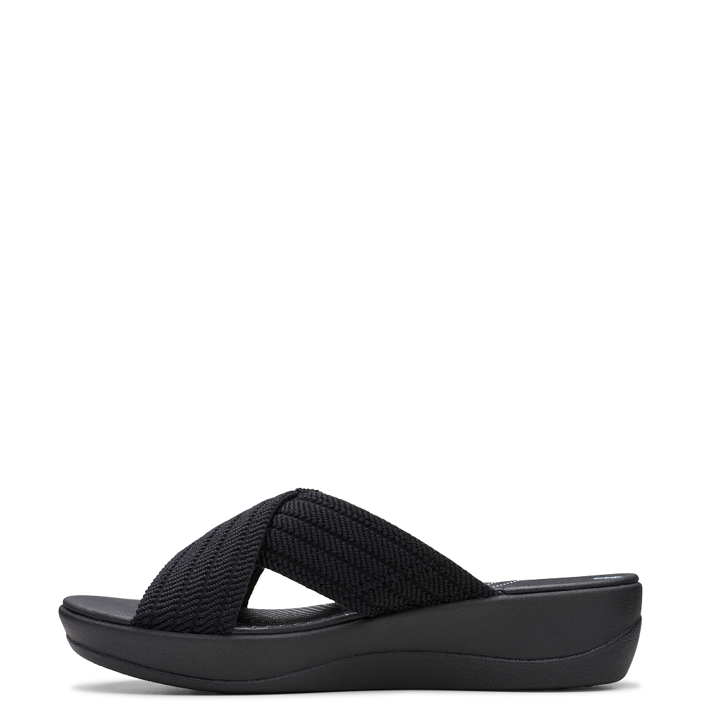 CLARKS</br>Clarks ARLA WAVE Γυναικεία Flatforms Μαύρο CLARKS</br>Clarks ARLA WAVE Γυναικεία Flatforms Μαύρο