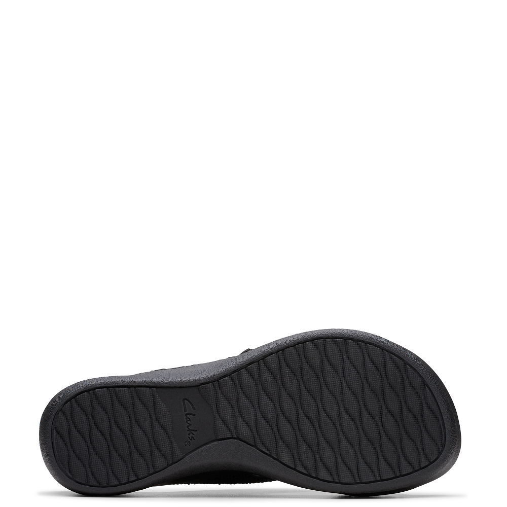 CLARKS</br>Clarks ARLA WAVE Γυναικεία Flatforms Μαύρο CLARKS</br>Clarks ARLA WAVE Γυναικεία Flatforms Μαύρο