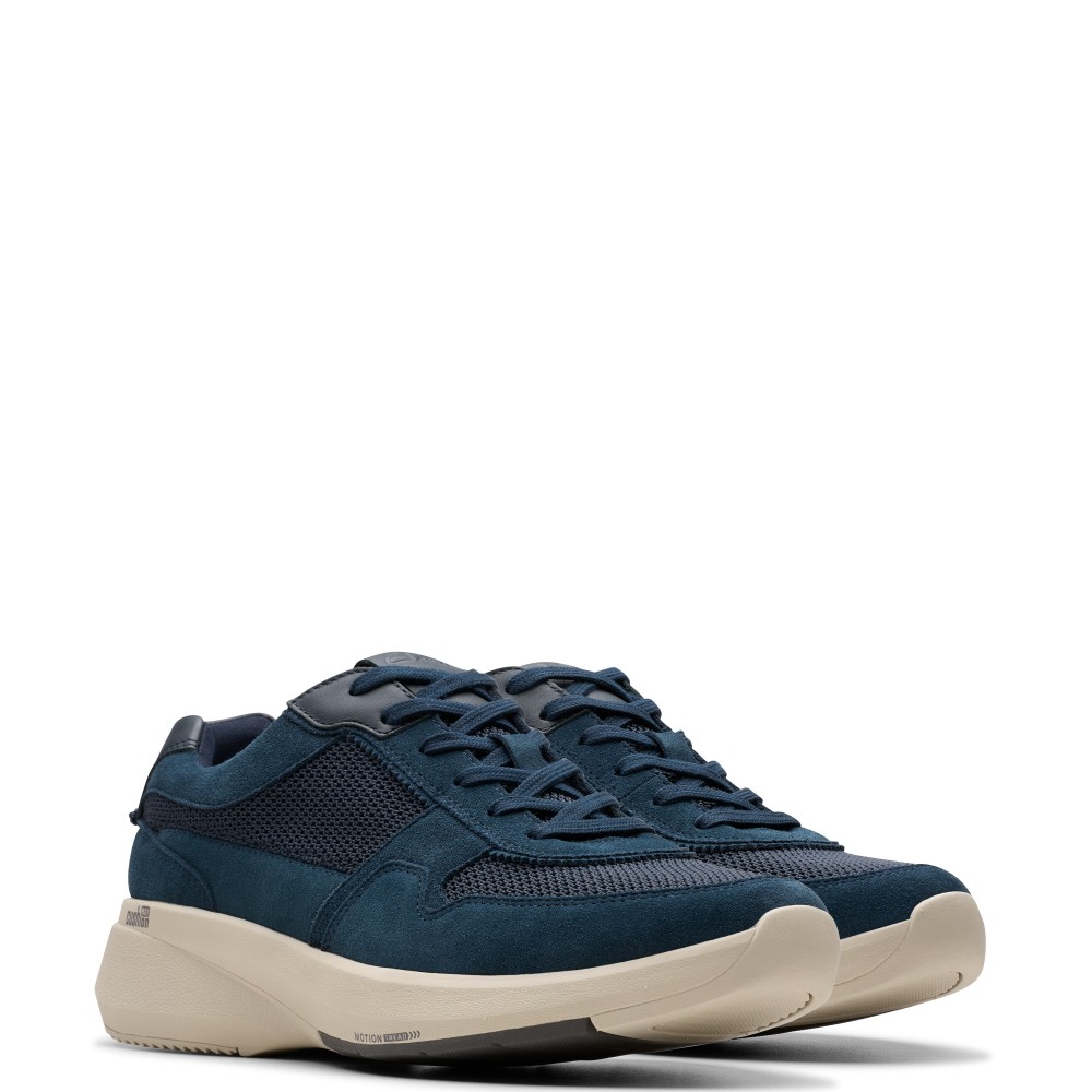 CLARKS</br>Ανδρικά Sneakers Μπλε LEHMAN RACE Clarks CLARKS</br>Ανδρικά Sneakers Μπλε LEHMAN RACE Clarks