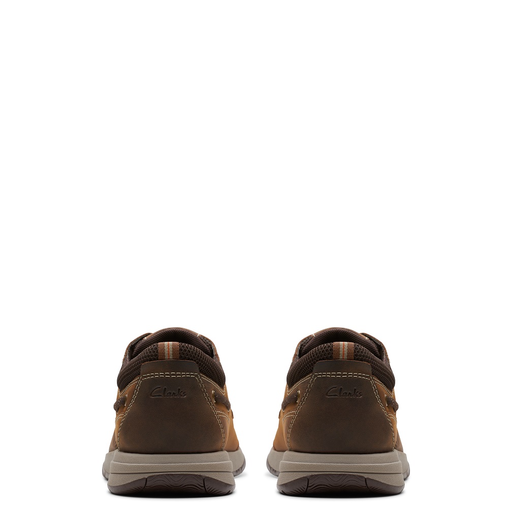 CLARKS</br>Clarks SAILVIEW LACE Ανδρικά Δετά Παπούτσια/Ιστιοπλοϊκά Καφέ Δέρμα CLARKS</br>Clarks SAILVIEW LACE Ανδρικά Δετά Παπούτσια/Ιστιοπλοϊκά Καφέ Δέρμα