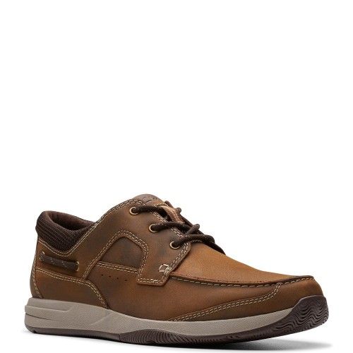 Clarks SAILVIEW LACE Ανδρικά Δετά Παπούτσια/Ιστιοπλοϊκά Καφέ Δέρμα Clarks SAILVIEW LACE Ανδρικά Δετά Παπούτσια/Ιστιοπλοϊκά Καφέ Δέρμα
