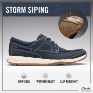 Clarks SAILVIEW LACE Ανδρικά Δετά Παπούτσια/Ιστιοπλοϊκά Μπλε Δέρμα Nubuck Clarks SAILVIEW LACE Ανδρικά Δετά Παπούτσια/Ιστιοπλοϊκά Μπλε Δέρμα Nubuck