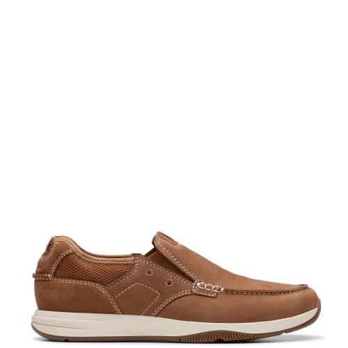 Ανδρικά Παντοφλέ Παπούτσια Ταμπά Δέρμα Nubuck SAILVIEW STEP Clarks