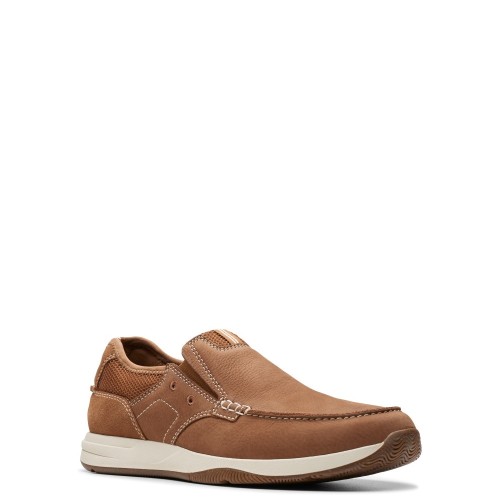 Ανδρικά Παντοφλέ Παπούτσια Ταμπά Δέρμα Nubuck SAILVIEW STEP Clarks