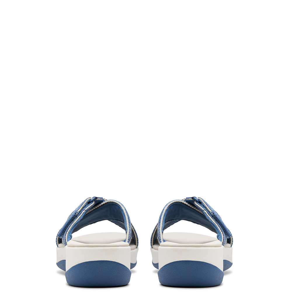 CLARKS</br>Clarks ARLA WAVE Γυναικεία Flatforms Μπλε CLARKS</br>Clarks ARLA WAVE Γυναικεία Flatforms Μπλε