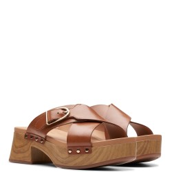 Γυναικεία Mules Ταμπά Δέρμα SIVANNE WALK MULE Clarks