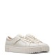 CLARKS</br>Γυναικεία Sneakers Off White Δέρμα MAYHILL WALK Clarks CLARKS</br>Γυναικεία Sneakers Off White Δέρμα MAYHILL WALK Clarks