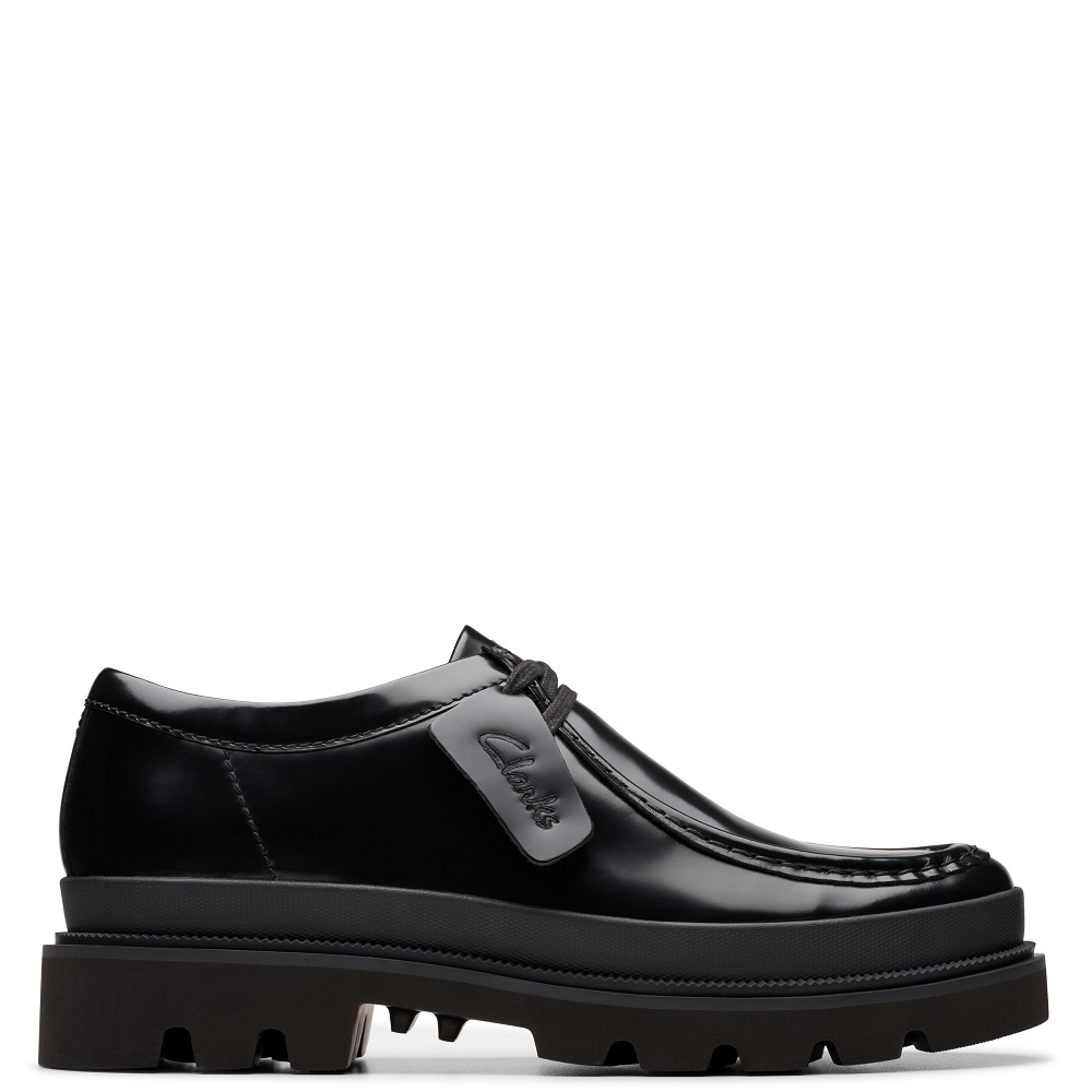 CLARKS</br>Clarks BADELL SEAM Ανδρικά Δετά Παπούτσια Μαύρο Δέρμα CLARKS</br>Clarks BADELL SEAM Ανδρικά Δετά Παπούτσια Μαύρο Δέρμα