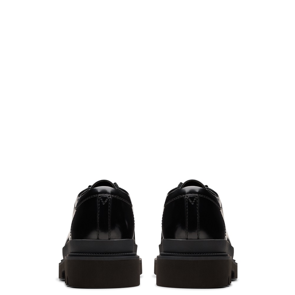 CLARKS</br>Clarks BADELL SEAM Ανδρικά Δετά Παπούτσια Μαύρο Δέρμα CLARKS</br>Clarks BADELL SEAM Ανδρικά Δετά Παπούτσια Μαύρο Δέρμα