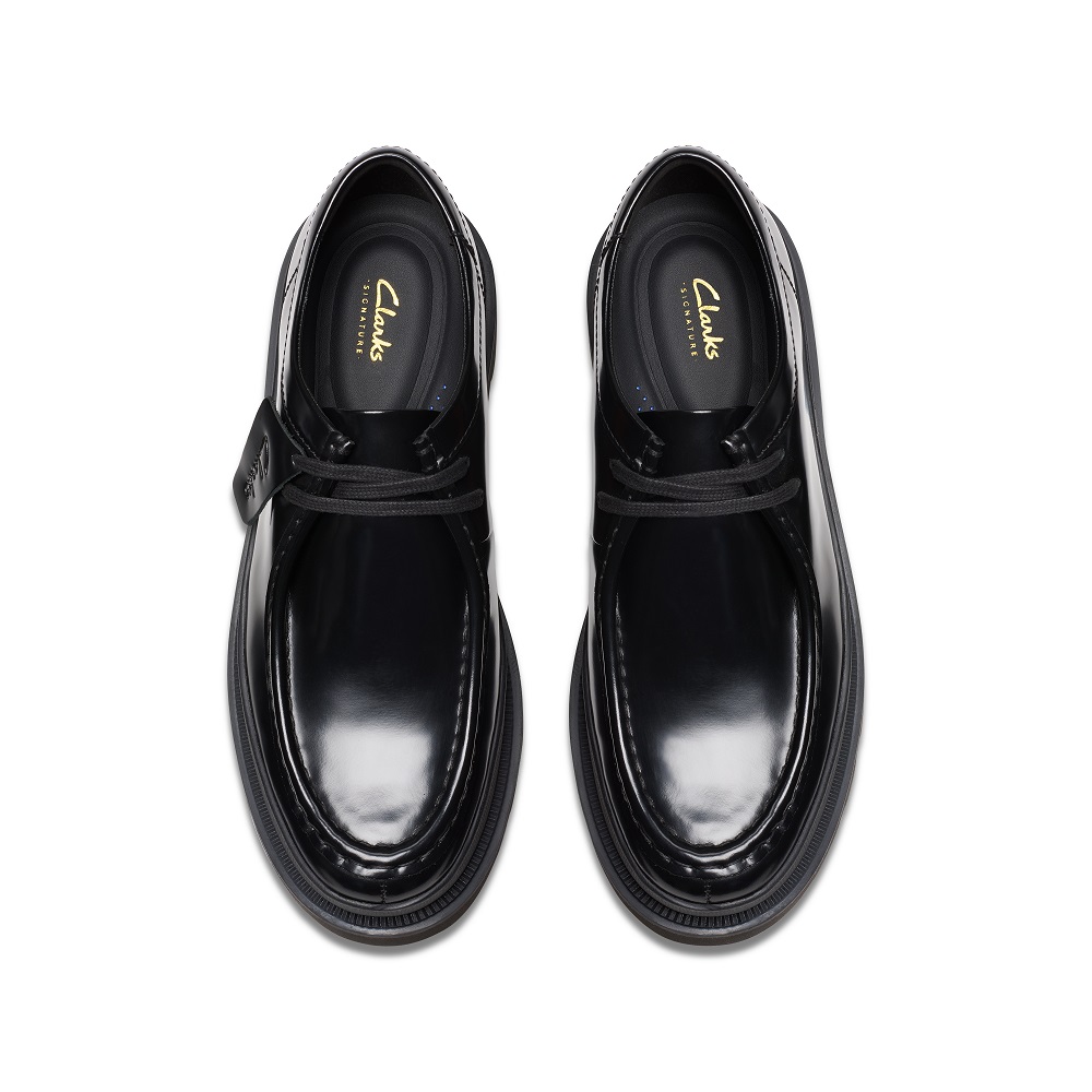 CLARKS</br>Clarks BADELL SEAM Ανδρικά Δετά Παπούτσια Μαύρο Δέρμα CLARKS</br>Clarks BADELL SEAM Ανδρικά Δετά Παπούτσια Μαύρο Δέρμα