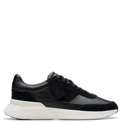 Ανδρικά Sneakers Μαύρο Δέρμα CRAFT PACE Clarks