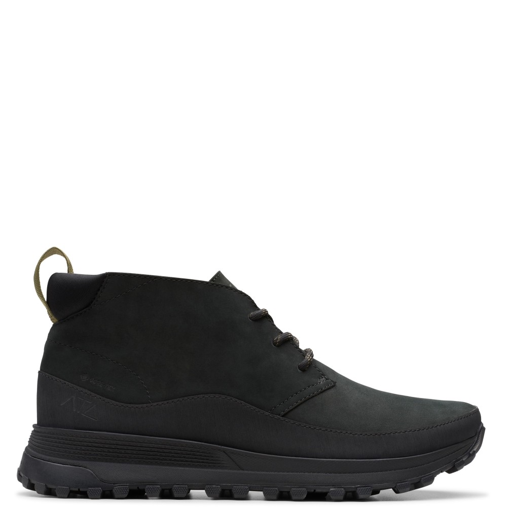 CLARKS</br>Ανδρικά Μποτάκια Μαύρο Nubuck Δέρμα Αδιάβροχο Gore-Tex® ATL TREK DB GTX Clarks CLARKS</br>Ανδρικά Μποτάκια Μαύρο Nubuck Δέρμα Αδιάβροχο Gore-Tex® ATL TREK DB GTX Clarks