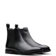 CLARKS</br>Ανδρικά Μποτάκια Μαύρο Δέρμα Chelsea CRAFT JAMES TΟP Clarks CLARKS</br>Ανδρικά Μποτάκια Μαύρο Δέρμα Chelsea CRAFT JAMES TΟP Clarks