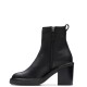 CLARKS</br>Γυναικεία Μποτάκια Μαύρο Δέρμα CASSIANO ZIP Clarks CLARKS</br>Γυναικεία Μποτάκια Μαύρο Δέρμα CASSIANO ZIP Clarks
