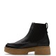 CLARKS</br>Γυναικεία Μποτάκια Μαύρο Δέρμα LINOSO TOP Clarks CLARKS</br>Γυναικεία Μποτάκια Μαύρο Δέρμα LINOSO TOP Clarks